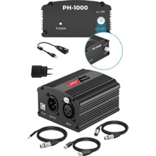 Odea Lastvoice PH-1000 +48V Phantom Power Ses Kartı (Usb, Xlr Kablo ve Adaptör)