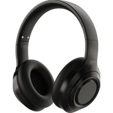 Odea Psr Aksesuar Dr-58 Bluetooth Kulaklık | Ayarlanabilir ve Katlanabilir Kulak Üstü Tasarım, Yüksek Bass Ses Kalitesi, Type-C Şarj Girişli, Bluetooth 5.0 (Siyah)