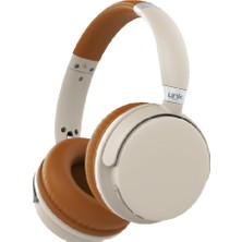 Odea Linktech Hp8 Anc Premium Kulak Üstü Bluetooth Kulaklık Turuncu