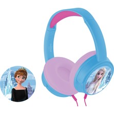 Odea Kablolu Kulaklık Disney Frozen Karlar Ülkesi Anna Elsa Çocuk Kulaklığı Lisanslı DY-6513-FR2 11 Adet Sticker Ile Birlikte