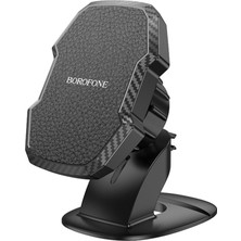 Odea Borofone BH111 Araç Içi Telefon Tutucu, 4.5-7.0 Inç Uyumlu, Dayanıklı Abs+Silikon Malzeme, Merkezi Konsola Montaj, Kompakt ve Hafif Tasarım BH111