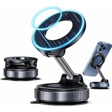 Odea Araç Içi Telefon Tutucu Magsafe Vakumlu 360° Dönebilir, Mükemmel Tutunma, Ultra Güçlü Vantuz Çift Mıknatıs, Magsafe iPhone Android Uyumlu, Araç,ev, Ofis, Spor Salonu