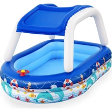 Odea Bestway 7' x 61" x 52"/2.13M x 1.55M x 1.32M Sea Captain Family Pool