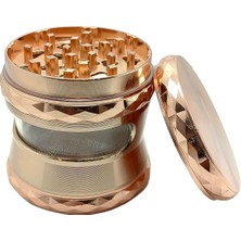 Odea 63 Mm. Rose Pencereli Tütün Baharat Herbal Öğütücüsü Parçalayıcı RC80RS