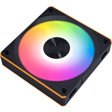 Odea Lian Li Unı Fan CL120 Argb Pwm Fan - Tekli Paket (Ters Bıçak) - 2,4 Ghz Kablosuz Sinyal Rgb ve Pc Kasa Fanı Kontrolü - Papatya Zinciri - Düşük Gürültü - Kontrol Cihazı Dahil Değildir ve Gerekli
