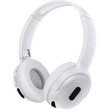 Odea Beluga Kulak Üstü Bluetooth Kulaklık – Kablosuz ve Net Ses (Beyaz)