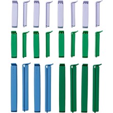 Odea Ikea Bevara Paket Mandal, Polipropilen, Karışık Renkler, 6 cm ve 11 Cm, 24 Parça