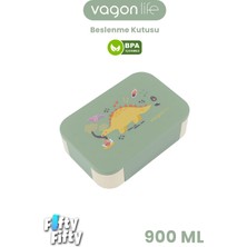 Odea 900 ml Tek Kat 3 Bölme Çocuk Beslenme Kutusu -FFB1270