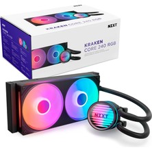 Odea Nzxt Kraken Core 240 Rgb RL-KR24C-B1 Siyah Işlemci Sıvı Soğutucu