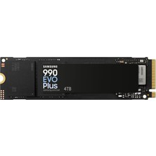 Odea Samsung Dahili SSD 990 Evo Plus Nvme M.2 Pcıe 4.0 x 4/5.0x2, 4tb, 7250 Mb/s'ye Kadar Okuma Hızı, Akıllı Turbo Yazma 2.0, Oyun ve Çalışma Için Mükemmel, MZ-V9S4T0BW