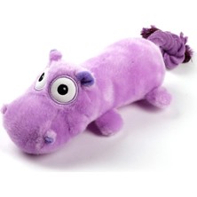 Odea All For Paws Ultrasonik Dans Eden Hippo Köpek Oyuncağı, Yavru Köpek Sakinleştirici Peluş Oyuncaklar..