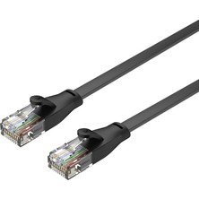 Odea Patchcord Düz Kablo Kat.6 Utp Unitek 5m / RJ45 Tip B / 250 Mhz / 1000 Mbit/s/fluke Networks Sertifikası/pvc ve Bakır/korumalı Utp/siyah