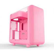 Odea Hyte X50 Strawberry Milk Temperli Cam USB 3.2 Atx Mid Tower Gaming Kasa (CS-HYTE-X50G-SM)
