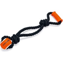 Odea Beeztees Köpek Oyuncağı, Diş Ipi Ucunda Tenis Topu, Tpr Tutamaçlı, Siyah, 50X13,5X6,3CM