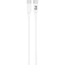 Odea Yeni Nesil Sarj Aleti 1 Metre 3A Type-C To Type-C Hızlı Şarj Kablosu