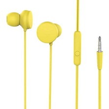Odea Zore 38372 ER04 3.5mm Kulaklık, Sarı