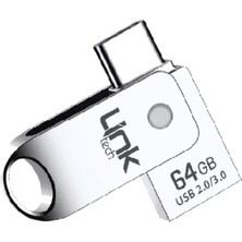 Odea Linktech C264 Premium Dual 64GB Type-C Otg USB Bellek - USB Flash Drive