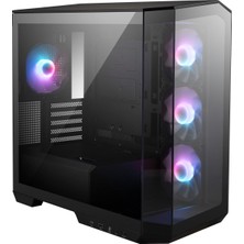 Odea Msı Mag Pano M100R Pz Temperli Cam 3X120MM 1X120MM Argb Fan 650W Bronz Matx Panoramik Bilgisayar Kasası