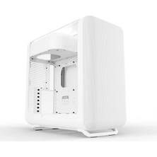 Odea Hyte X50 Snow White Temperli Cam USB 3.2 Atx Mid Tower Gaming Kasa (CS-HYTE-X50G-WW)