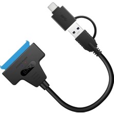 Odea 4204 2in1 USB 3.0 Type-C To 2.5 Inç Sata HDD SSD Çevirici Dönüştürücü