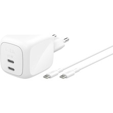 Odea Belkin Boostcharge Pro 2 Portlu Usb-C Şarj Cihazı 67 W, Hızlı Şarj