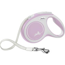 Odea Flexı Yeni Konfor Geri Çekilebilir Köpek Tasması (Tape), Ergonomik, Dayanıklı ve Dolaşmayan Evcil Hayvan Yürüyüş Tasma 55 Lbs'ye Kadar Köpekler Için, 16 Ft, Orta, Pembe/gül