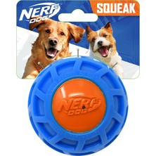 Odea Nerf Dog 7,62 cm Tpr Exo Squeak Topu - Mavi/turuncu