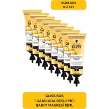 Odea Gliss Sos Anında Besleyici Bakım Kremi 8X15 ml
