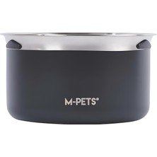 Odea M-Pets Splash Control Metal Su Kabı 3,7l Siyah