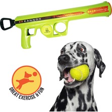 Odea Hyper Pet K9 Kannon Köpek Topu Fırlatıcı Fırlatıcı Köpekler Için (Küçükten Orta Irklara Kadar 60 Lbs'ye Kadar), Bir Hyper Pet 2,5 Inç Tenis Topu Dahil