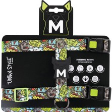 Odea M-Pets Urban Style Multicolor Active Köpek Göğüs Tasması (L)