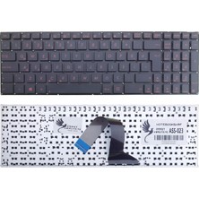 Odea Part Master Asus R510W, R510Z, R513E Ile Uyumlu Klavye (Kırmızı Tuş)