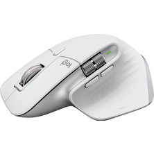 Odea Logitech Mac Için Mx Master 3s Performans Kablosuz Mouse, 8.000 Dpı, Apple ve iPad Için, Sessiz, Ergonomik, Ultra Hızlı Kaydırma, Çoklu Cihaz Özelliği, Bluetooth, Logi Bolt USB Alıcı, Beyaz