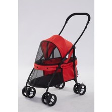 Odea Tommy Evcil Hayvan Arabası Kırmızı 67 * 47 * 98CM