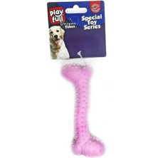 Odea Playfull PF-4043- Kemik Şeklinde Tırtıklı Plastik Diş Çıkarma KEMIĞI10,5 cm Beyaz