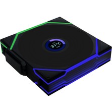 Odea Lian Li Unı Fan Reverse Tl Wıreless LCD 1X120MM Siyah Kasa Fanı (G99.12RTLLCD1W1B.00)