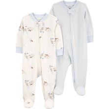 Odea Erkek Bebek Uyku Tulumu Set 2'li Paket