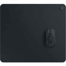 Odea Razer Atlas - Cam Fare Altlığı (Birinci Sınıf Temperli Cam, Ultra Pürüzsüz Yüzey, Mikro Kazınmış Yüzey, Kir ve Çizilmeye Dayanıklı, Daha Sessiz Fare Hareketleri, Kaymaz Kauçuk Taban) Siyah
