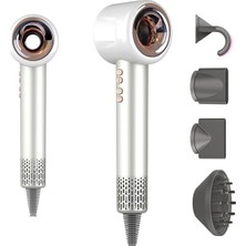 Odea Yasomi X13 Profesyonel 5in1 Iyonik Saç Kurutma ve Fön Makinesi (Beyaz)