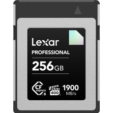 Odea Lexar Elmas Serisi Profesyonel 256GB Cfexpress Tip-B Hafıza Kartı, (LCXEXDM256G-RNENG)