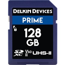Odea Delkin Devices 128GB Prime Sdxc Uhs-Iı (U3/V60) Bellek Kartı