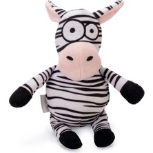 Odea Beeztees Köpek Oyuncağı, Sesli, Zebra, Peluş, Siyah/beyaz, 25X12X9,5CM