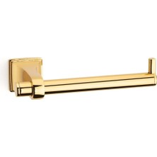 Odea System Steplıne Tuvalet Kağıtlığı Gold Renk 76X45X157 mm