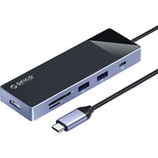 Odea Orico Type-C PD100W 4K 30Hz HDMI Sd Tf 5gbps Type-C 4 Usb-A Portlu Hub Çoklayıcı