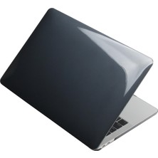 Odea Mcstorey MacBook Air 13 Inç Kılıf A1369 A1466 Uyumlu Şeffaf Kristal Hard Case Sert Koruyucu Kapak Ince Hafif Çizilme Korumalı 2010-2017 Siyah