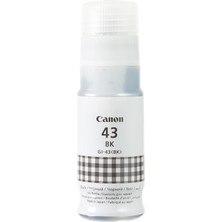 Odea Canon GI-43BK Black Siyah Şişe Mürekkep G540-G640