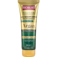 Odea Bioblas Saç Dökülmesine Karşı Bakım Kremi – Argan Yağlı, Bitkisel Kompleks B19,%74 Bitkisel Serum, Onarıcı & Parlaklık Veren Saç Kremi, 250 ml