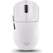 Odea Aula SC800 Lightweight PAW3395 Sensor 26000 Dpı 8000Hz Kablolu ve Kablosuz Gaming Oyuncu Mouse Beyaz