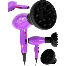 Odea Steiner Alman 3800 Watt Professional Saç Kurutma Makinesi Ac Motor Fön Makinesi + Difüzör + 2 Adet Başlık