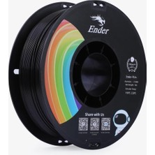 Odea Ender Pla+ Siyah Filament 1,75MM 1kg - Bisiparisver, CRLTY010